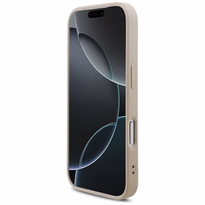 GUESS GUE005597 (4G PU Big Logo) aizsargvāciņš ierīcei iPhone 18 Pro / 17 Pro, krāsa – rozā