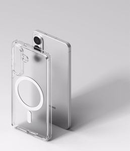 Ringke Fusion Magnetic MagSafe Maciņš for Samsung Galaxy S26 - caurspīdīgs