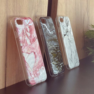 Wozinsky Marble gels apvalks marmora Samsung Galaxy A03s (166.5) melna