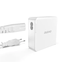 GaN 100W ātra sienas lādētājs 2 x USB-C / 2 x USB Dudao A100EU - balts