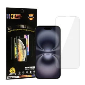 Aizsargstikls HARD 2.5D paredzēts IPHONE 16 PLUS