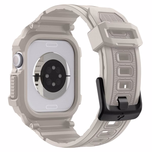 SPIGEN RUGGED ARMOR maciņš ”PRO” V2 APPLE WATCH 10 / 11 (46 MM) DUNE BEIGE