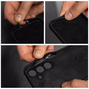 Maciņš Samsung A27 5G, silikona 2mm (kameras aizsardzība), melns
