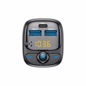 Forever FM raidītājs BT 2 x USB-A 1 x USB-C PD 30W TR-370 melns