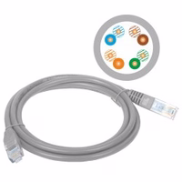 Alantec KKU5SZA3 networking cable pelēks 3 m Cat5e U/UTP (UTP)
