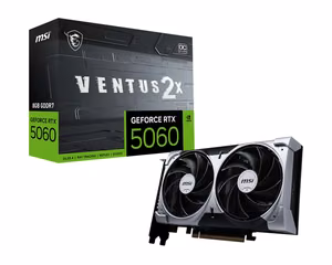 MSI GeForce RTX 5060 8G VENTUS 2X OC NVIDIA 8 GB GDDR7 grafikas karte