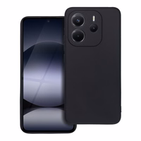 Matēts viedtālruņa apvalks XIAOMI Redmi Note 14 4G (GLOBAL - 164,84mm x 78,15mm x 8,16mm) melns