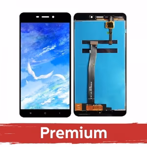 LCD displejs saderīgs ar Xiaomi Redmi A4 melns OEM