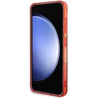 AMG caurspīdīgs divkrāsu MagSafe apvalks Samsung Galaxy S24 - melns