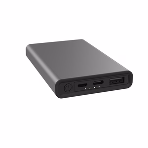 Setty Recycling portatīvais lādētājs 5000 mAh 12W pelēks QRPB5-12-18
