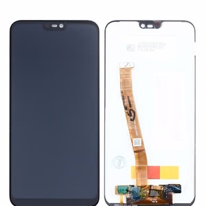 LCD ekrāns Huawei P20 Lite ar skārienekrānu melns ORG
