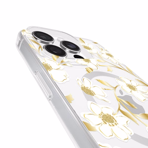 Kate Spade New York Protective Gems MagSafe - Case for iPhone 16 Pro Max (Sunshine Floral)