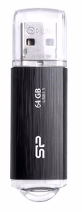 Silicon Power Blaze B02 USB flash drive 64 GB USB Type-A 3.2 Gen 1 (SP064GBUF3B02V1K) black