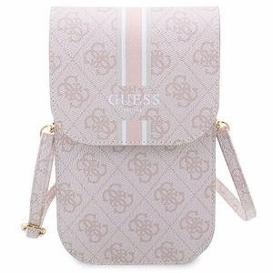 Guess 4G Stripe rokassoma, rozā