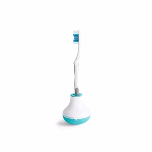 Quirky Bobble Brush toothbrush holder, blue