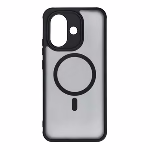 Ar MagSafe saderīgs vāciņš Full Matte Mag Cover Xiaomi Redmi Note 17 4G / 5G, melns