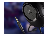 CORSAIR HS35 v2 spēļu austiņas sarkanas