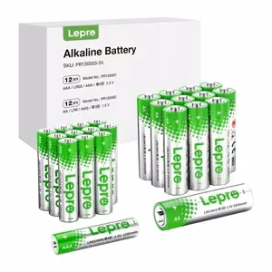 LEPRO 130003-24 AA/AAA sārma baterijas, 24 gab. iepakojums