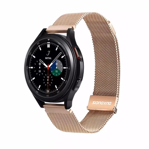 DUX DUCIS MILANESE nerūsējošā tērauda magnētiskā pulksteņa siksna 20 mm zeltaina