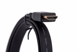 Lanberg CA-HDMI-21CU-0010-BK HDMI kabelis 1 m HDMI Type A (Standard) melns