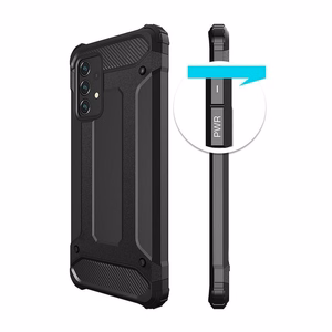ARMOR viedtālruņa apvalks SAMSUNG A52 5G / A52 LTE ( 4G ) / A52S melns