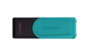 Kingston pendrive 128GB Portable USB 3.2 Gen 1 DataTraveler Exodia S (Black/Turquoise)