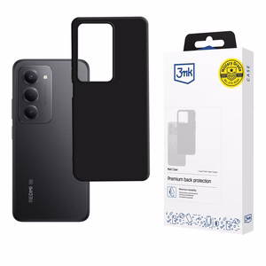 3mk Matt Case чехол для Xiaomi Redmi 15 5G - чёрный