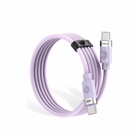 Orico CDX 60W 3A Power Delivery USB-C - USB-C 1m kabelis - violets