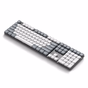 Bezvadu mehāniskā tastatūra QWERTY Satechi SM3 Slim Mechanical gaiša