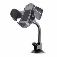 FORCELL F-GRIP Oval 17 cm auto turētājs vējstiklam / paneļim / ventilācijas atverei melns