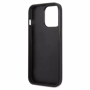 Karl Lagerfeld perforēts Allover apvalks iPhone 13 Pro / 13 6.1" - melna