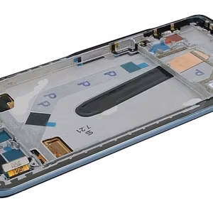 LCD screen Xiaomi Mi 11i/Mi 11X/Mi 11X Pro/Poco F3 with touch screen with frame Blue original (service pack)