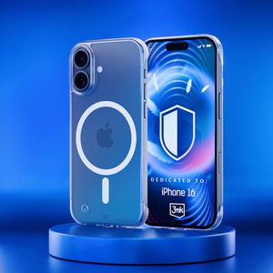 3mk Just20g MagViedtālruņa apvalks iPhone 16 - caurspīdīgs