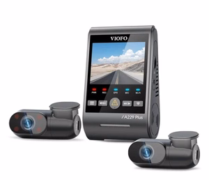 Viofo A229 Plus 3CH-G – 3 kanālu GPS videoreģistrators