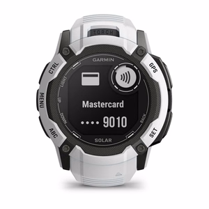 Garmin Instinct 2X Solar – GPS viedpulkstenis, MIP, 50 mm, balts