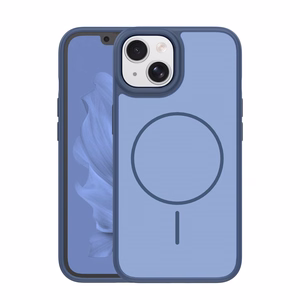 Frame Thin Mag maciņš iPhone 14 6,1", tumši zils