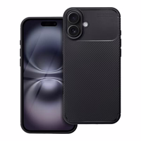 Viedtālruņa apvalks CARBON PREMIUM IPHONE 16 Plus melns