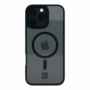 Incipio Velocity vāciņš ar MagSafe iPhone 16 Pro Max tālrunim, caurspīdīgs ar melnu apmali