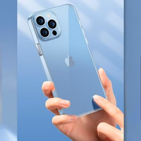 Kingxbar Elegant Series viedtālruņa apvalks iPhone 13 Pro aizmugures vāks caurspīdīgs