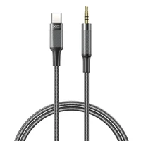XO audio kabelis NB-R279B USB-C - jack 3,5 mm 1,0 m balts