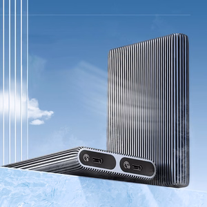 Orico AM2C3-2N divu disku ietvars diviem M.2 NVME USB-C 3.2 10Gb/s diskiem - pelēks
