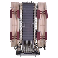 Noctua NH-U14S DX-4677 NH-U14S DX-4677 Processor Air cooler 14 cm brūns, gaiši brūns, sudraba