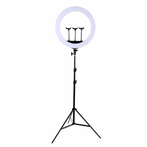 LED Ring Lamp 45cm Ar Desktop Tripod Mount Up To 2.1m