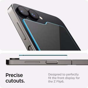 Spigen Glas.tR EZ Fit aizsargstikls Samsung Galaxy Z Flip 6 - 2 gab.