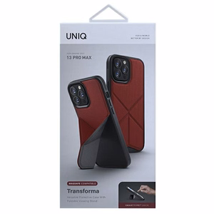 Viedtālruņa apvalks (m) Uniq Transforma MagSafe iPhone 13 Pro Max - sarkans (m)