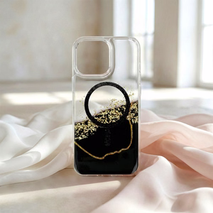 Epoxy Mag maciņš iPhone 15 6,1" melns