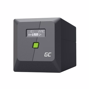 Green Cell nepārtrauktās barošanas avots (UPS) Line-Interactive 1 kVA 600 W, 4 AC ligzdas