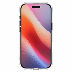 Spigen Ultra Hybrid "S" Magnētiskais viedtālruņa apvalks iPhone 17 Air - Caurspīdīgs un balts