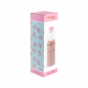 Pusheen stikla ūdens pudele, 500 ml