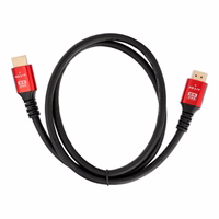 Kabelis HDMI 2.1 8K 60 Hz / 4K 120 Hz – ar ļoti augstu ātrumu, HDR, eARC, VRR, 48Gbps, 3 m, melns